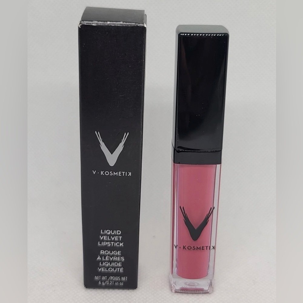 V-Kosmetik Liquid Velvet Lipstick in Pink (bubbly)